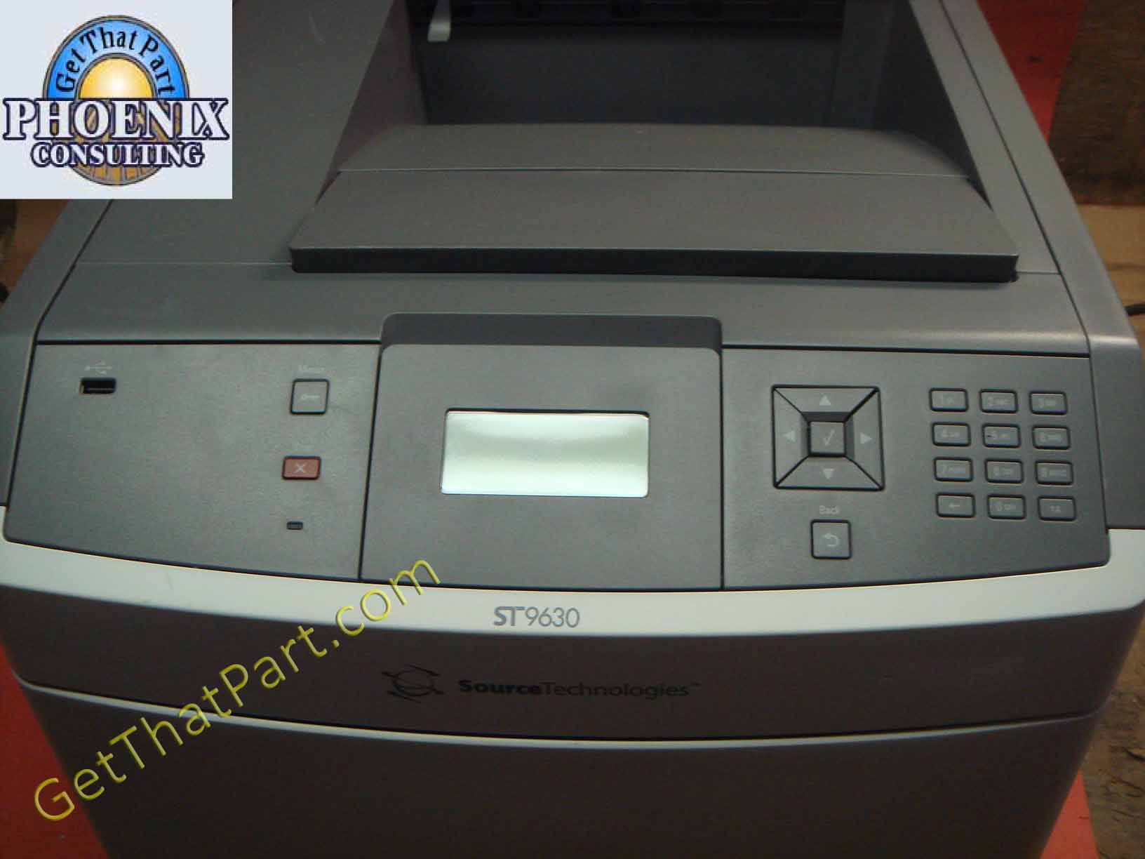 Source STI MICR Security ST9630 ST9630 Lexmark T650n Printer